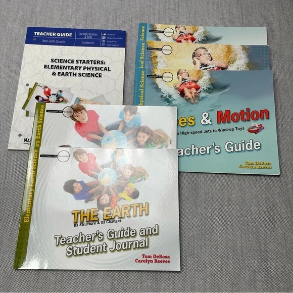 Masterbooks Elementary Physical and Earth Science Starters Curriculum - Picture 1 of 5